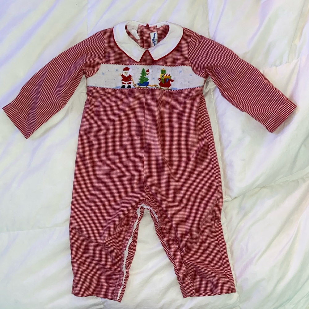 Silly Goose Hand Smocked 18M